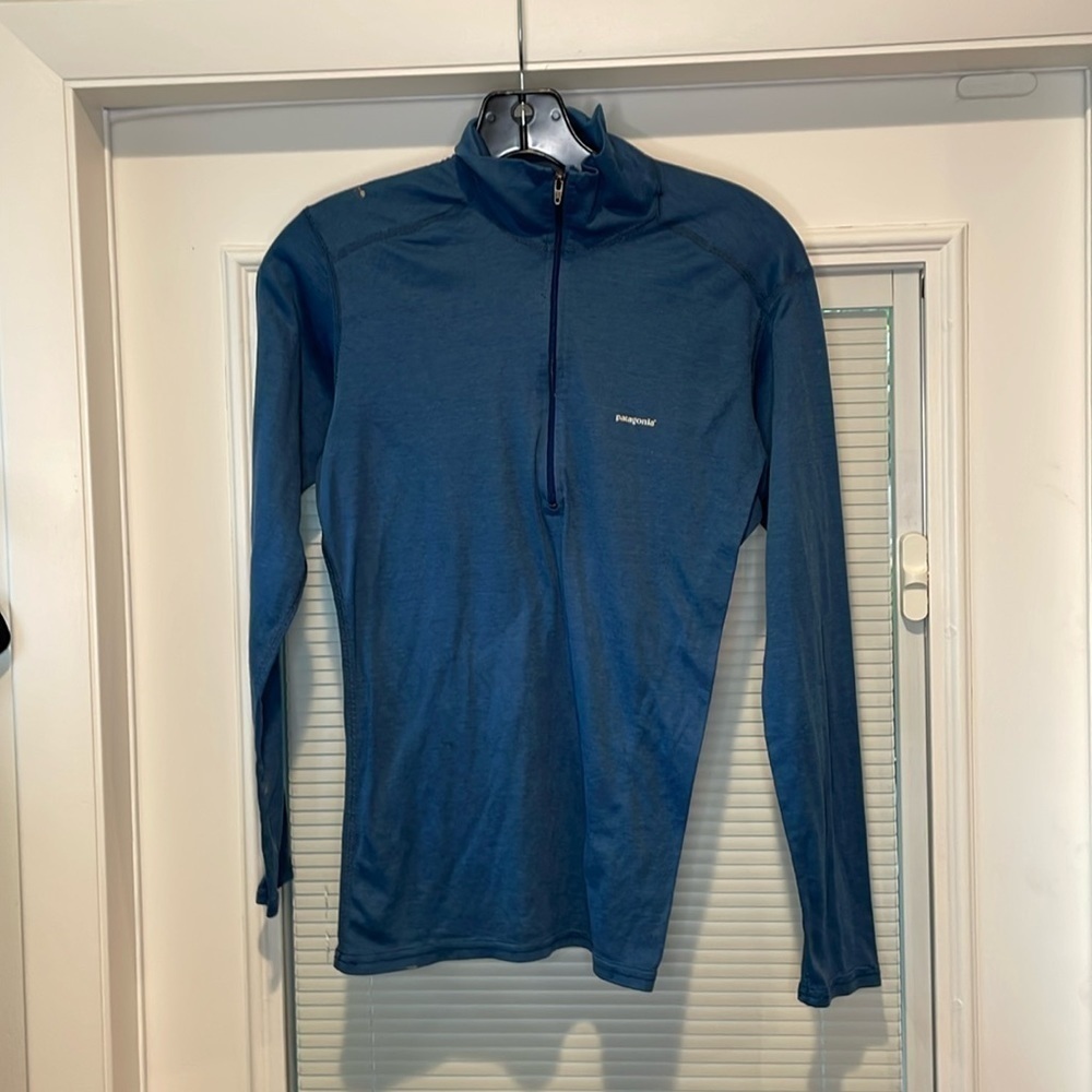 Patagonia Capilene 1/4 Zip Pullover Long Sleeve Shirt Base Layer